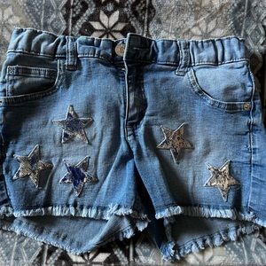 Original Justice Jean Shorts Girls size 12 plus